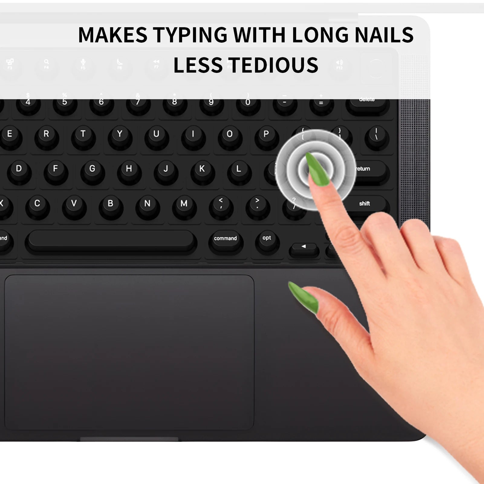 Long Nail Keyboard Cover